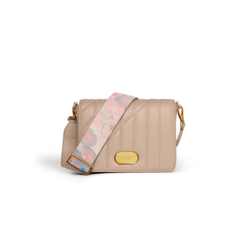 Iris Shoulder Bag in Beige